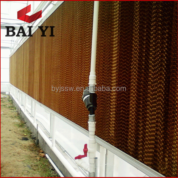 Evaporative Cooling Pad / Wet Curtain for Greenhouse and Poultry Farm