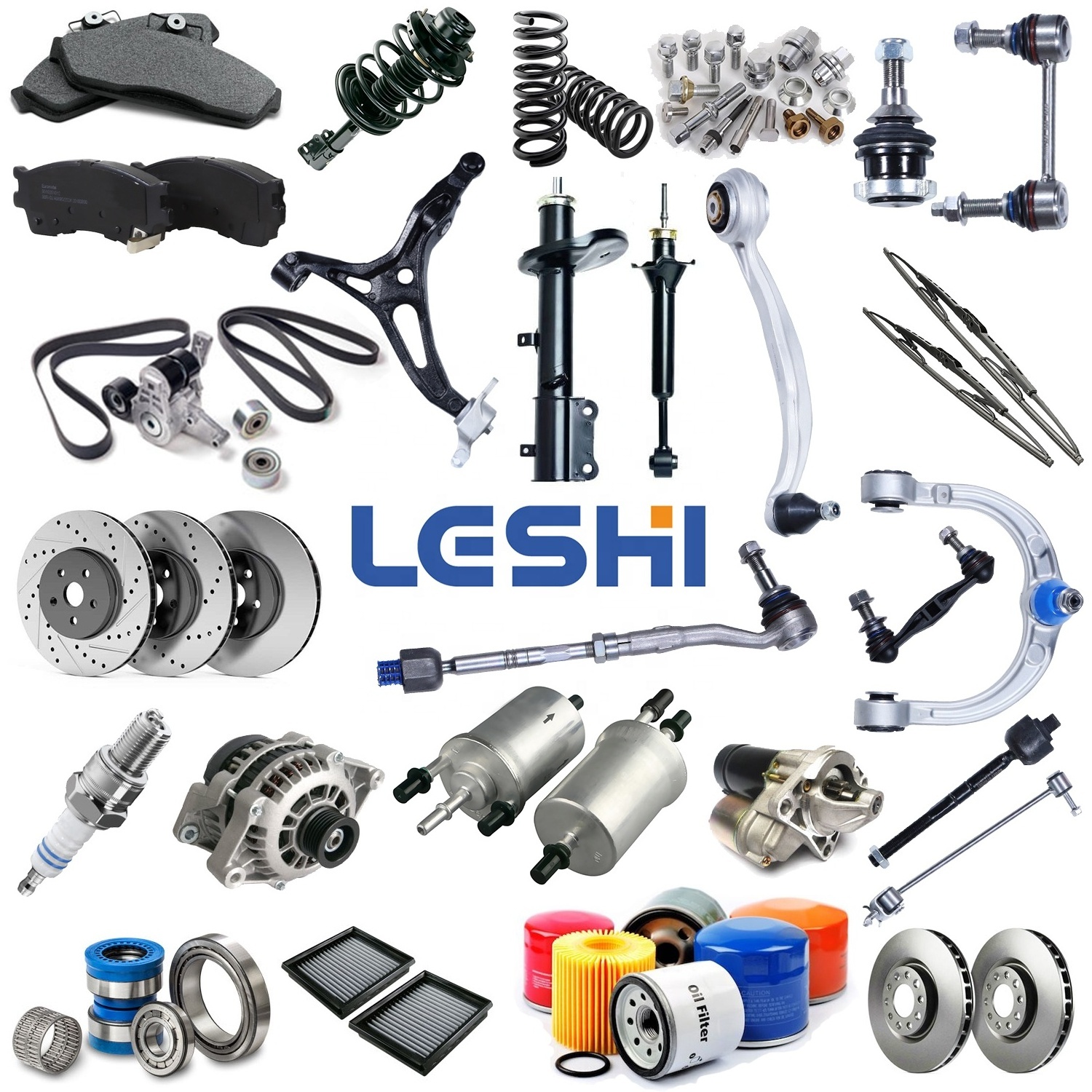 LESHI Chassis Accessories Compatible With Kia Front Lower Control Arm with Ball Joint and Bushing