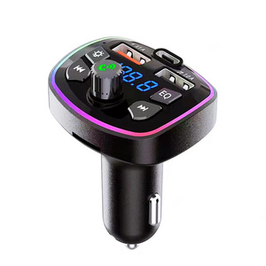 New MP3 True 3.1A Dual USB Port PD Charging Q7 Car FM Transmitter