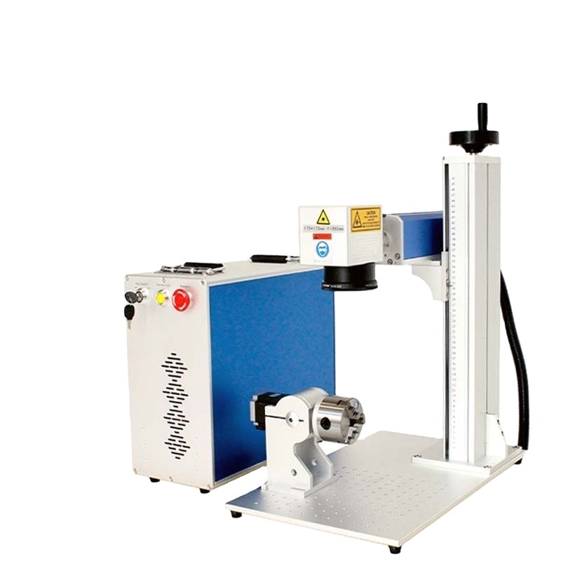 30W Best Selling Fiber Laser Machine Affordable Marking Machine Plastic and Cattle Ear Tag Engraving