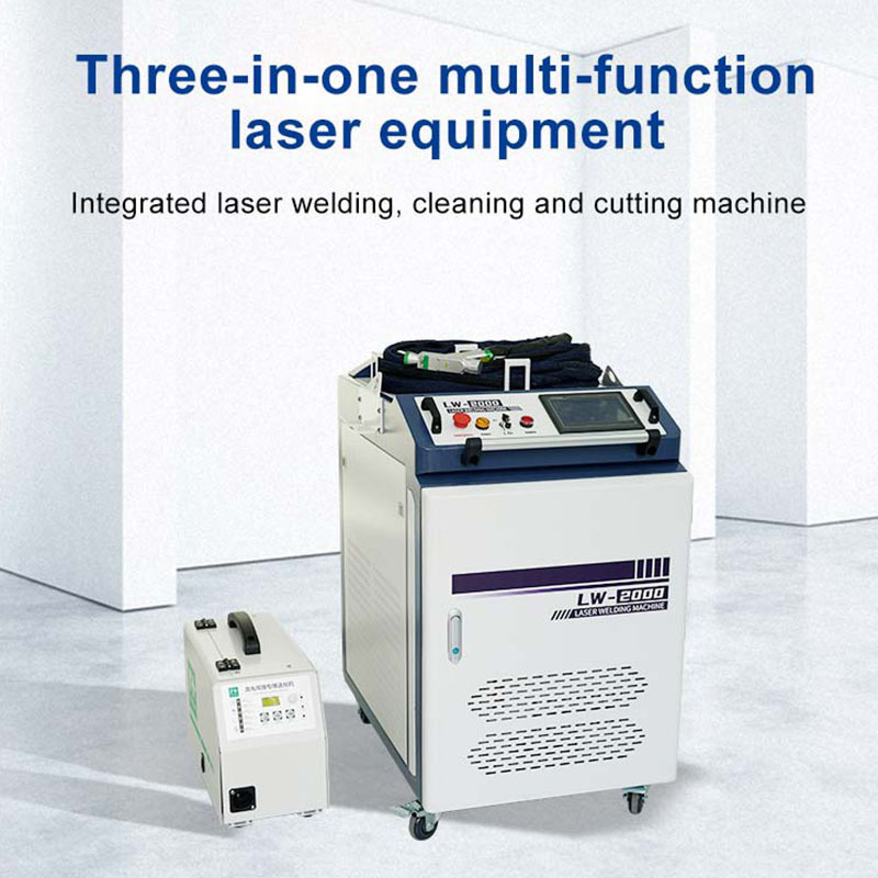 Handheld small 1000w 2000w 3000w max jpt 1.5kw 2kw 3 4 in 1 metal laser welders laser cleaning welding machine