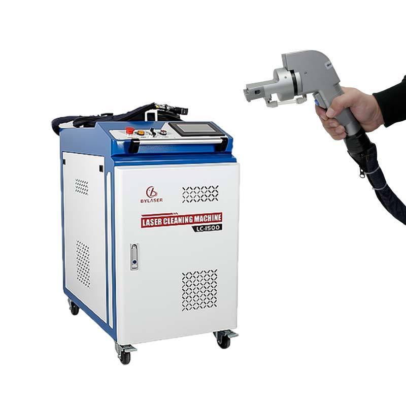 1000W 1500W 2000W Bing Yan Portable Laser Cleaning Machine Handheld Laser Metal Paint Cost Rust Remover Cleaner Gun