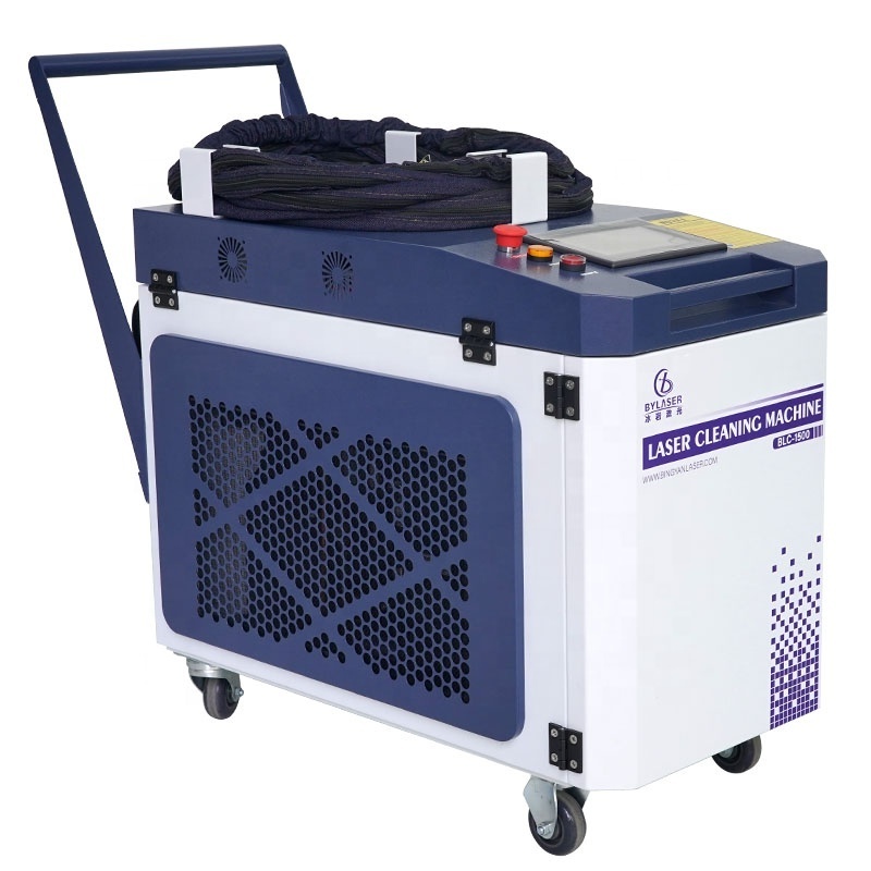 High Power 3000 watts Laser Cleaning Machine For Metal Oil Paint Rust Removal Laser Cleaner