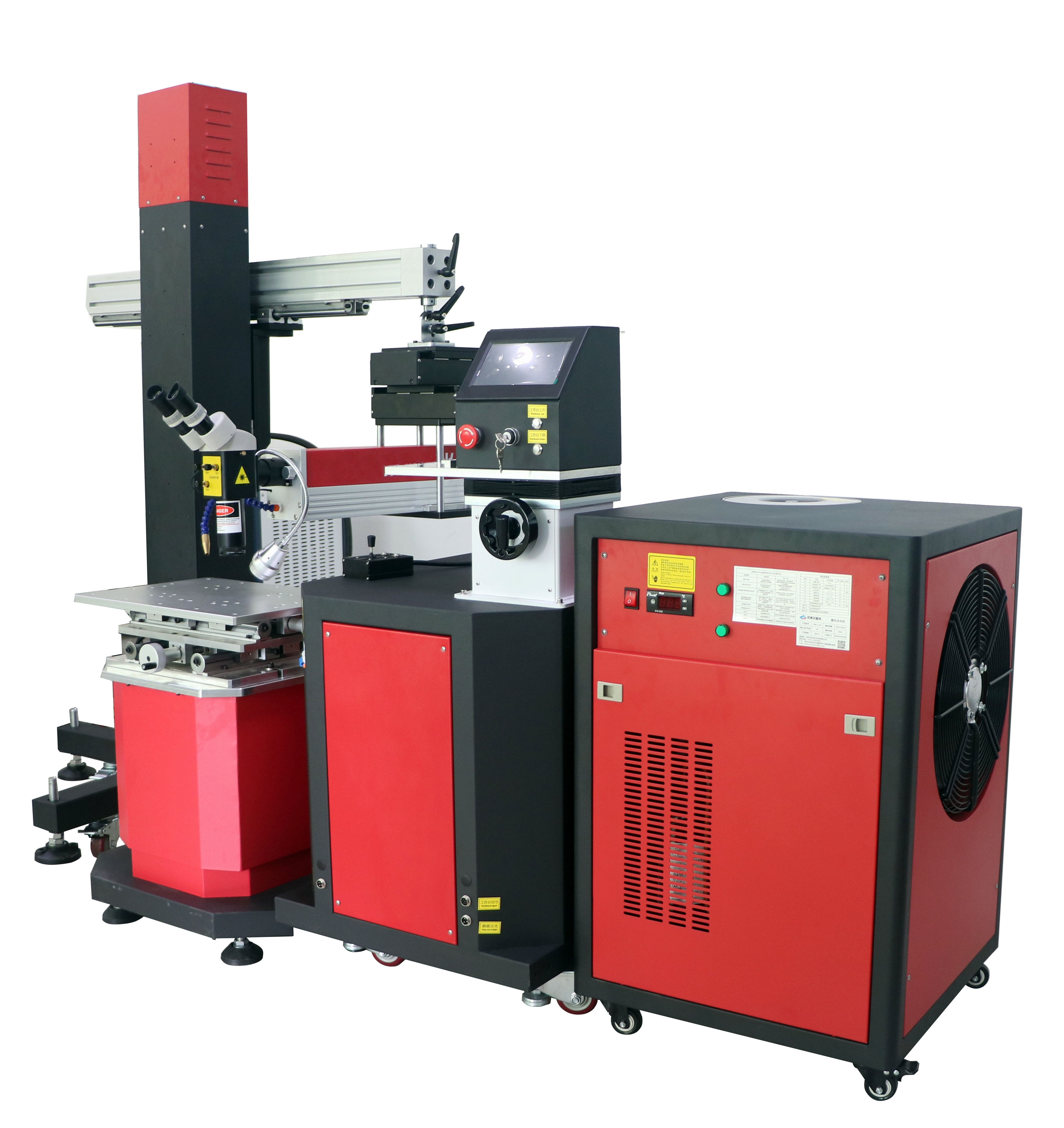 200W 400W 600W stainless steel yag mould repair cnc automatic channel letter  laser welders fiber laser welding machine