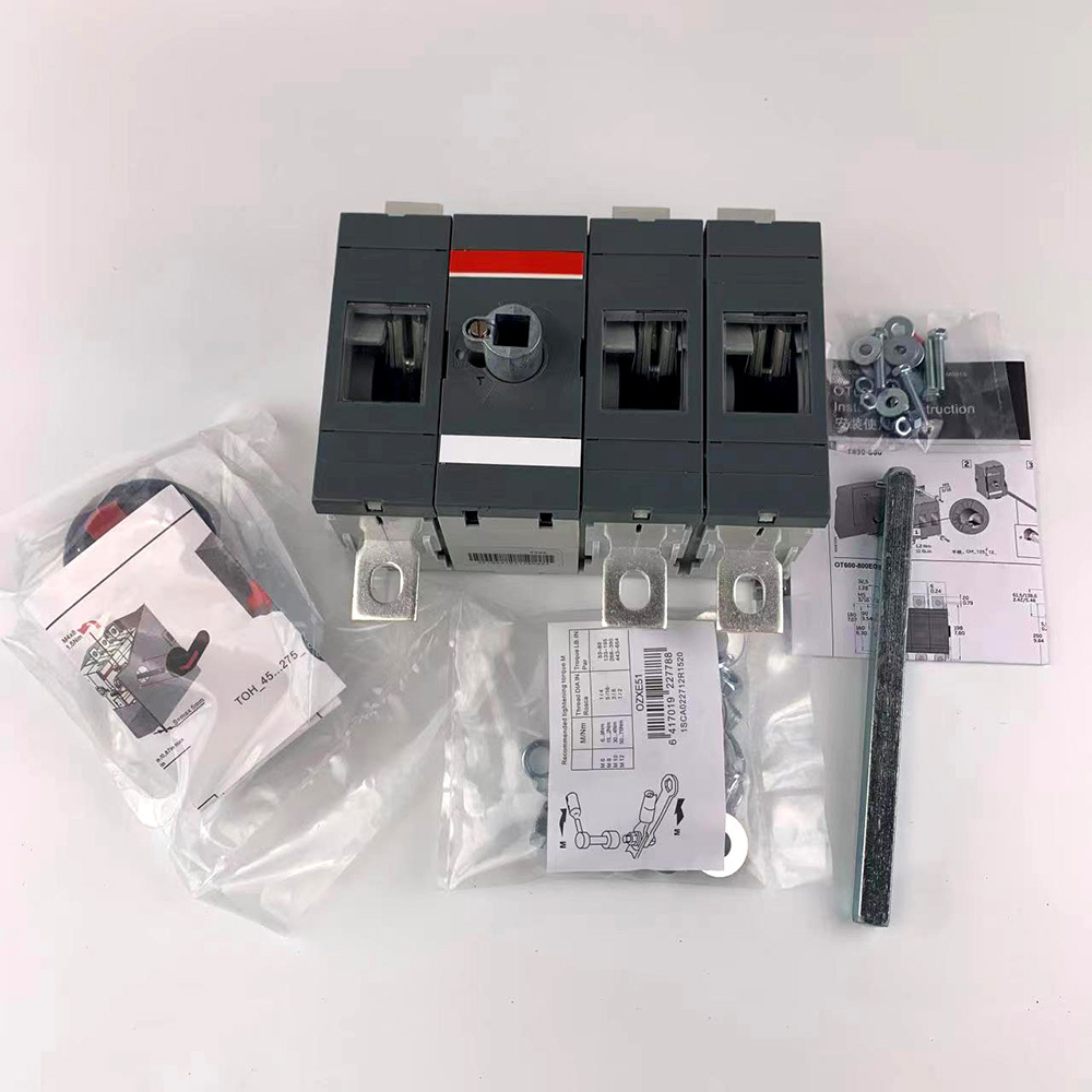 Modular disconnector Dual Power load break Switch for Generator manual  isolating Switch Max Controller Circuit Origin Type IEC