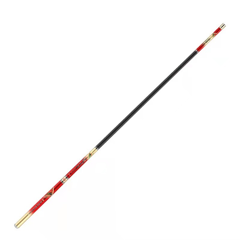 light big game fishing rods metal fishing rod cover carbon fiber surf fish solid rods blank pink blue red