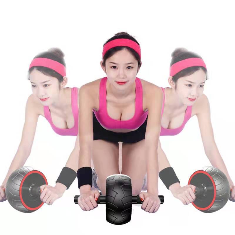 wholesale cheap exercise training muscle kneeling pad custom abdominal wheel ab fitness rollers