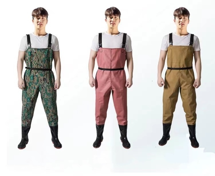 Byloo Neoprene Polyester Rubber boots duck Hunting Fishing custom water chest waders