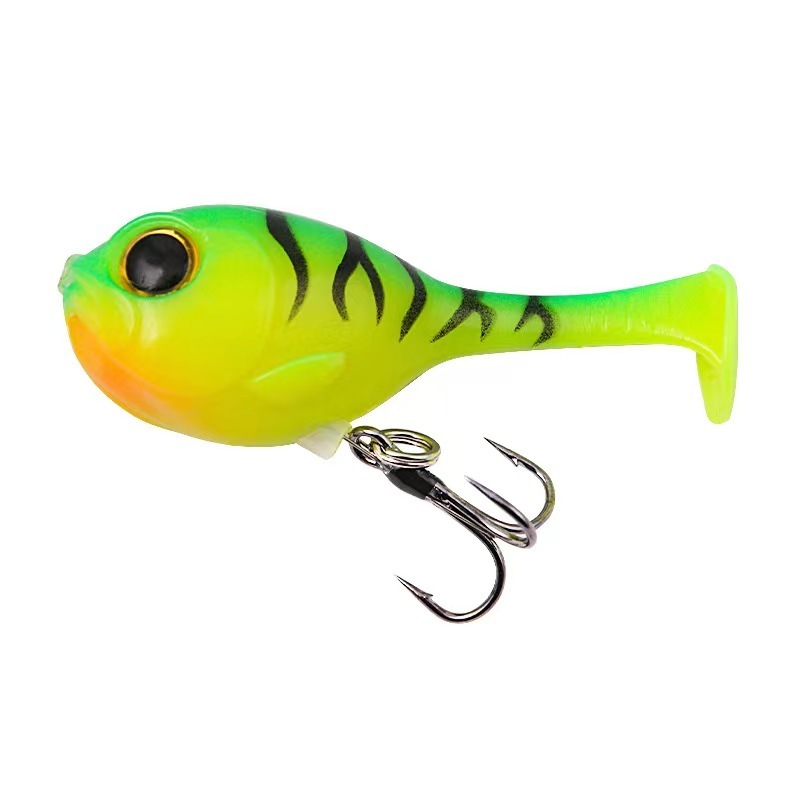 High Quality 9.5g 6.2cm Swimbait Fishing Lure Artificial Plastic Bionic 3D Eyes Baits Soft Shad Freshwater Saltwater River