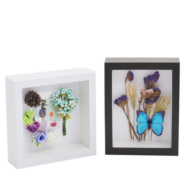 Decoration Solid Wood Frame Picture Photo Deep 3d Shadow Box Frame