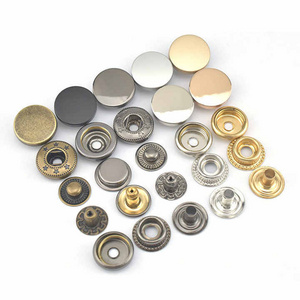 China Snap Button Metal Button For Leather Clothing Clothes Magnetic free Snap Button