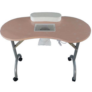 2021 Manicure Movable Portable Folding Manicure Nail Table For Technician Spa Salon Workstation