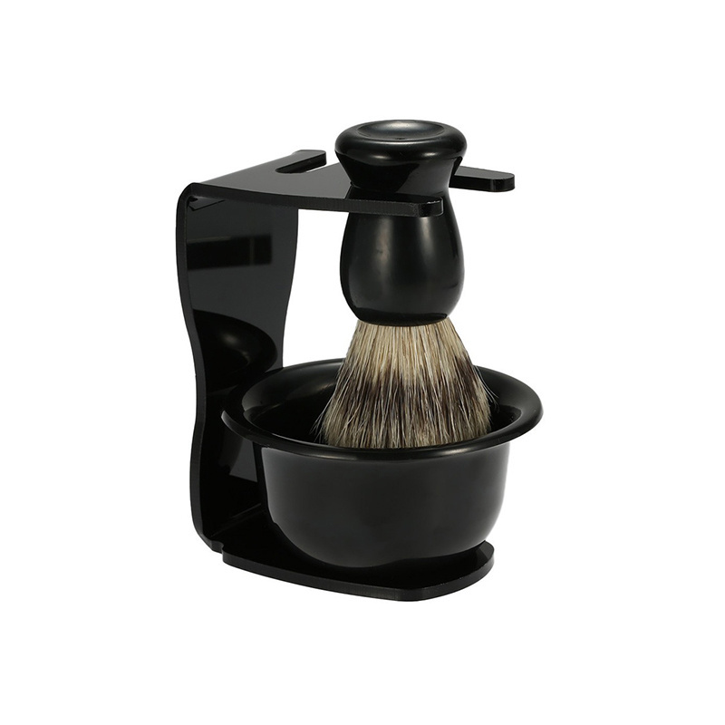 Hot Sale Shaving Brush Set Shaving Bowl And Brush Razors Stand Shave Brush Set