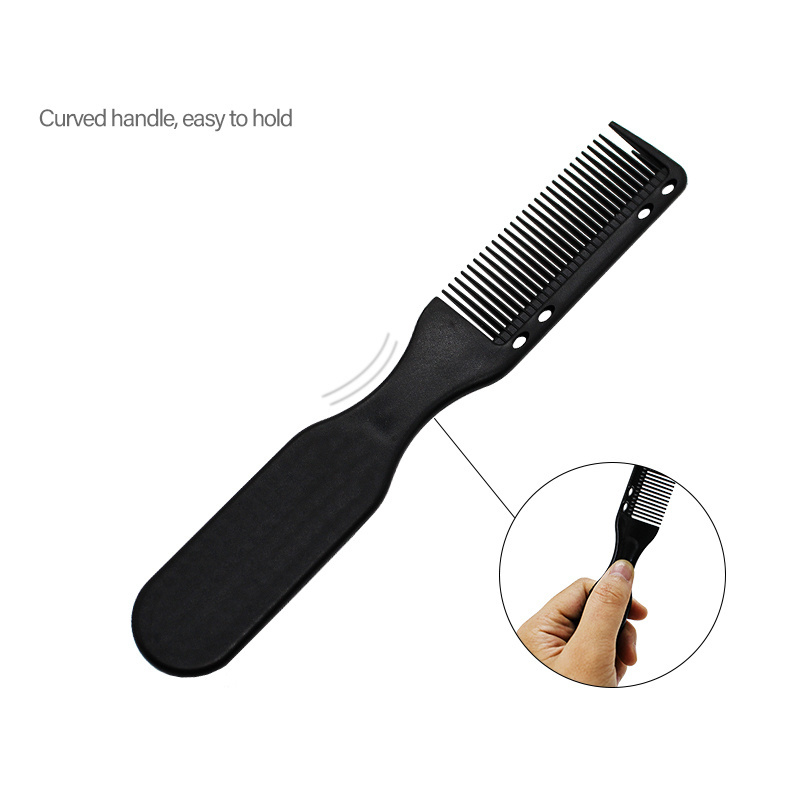 Wholesale Small Double Sided Beard Comb And Brush Mini Bristle Beard Comb Brush Men'S Makeup Cleaning Brush