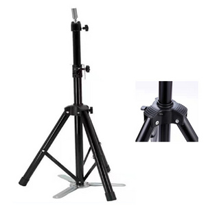 Wholesale High Quality Training Head Table Stand Wig Head Stand Black Clamp for Mannequin Head Small Dummy Wig Holder