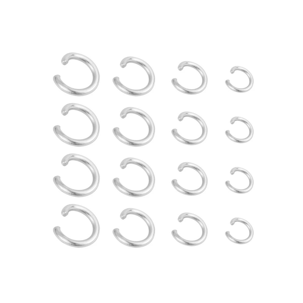 Stainless Steel Open Rings Jump Rings Connectors for DIY Making Jewelry Accessoires Earring Bracelet Necklace Jump Ring Findings