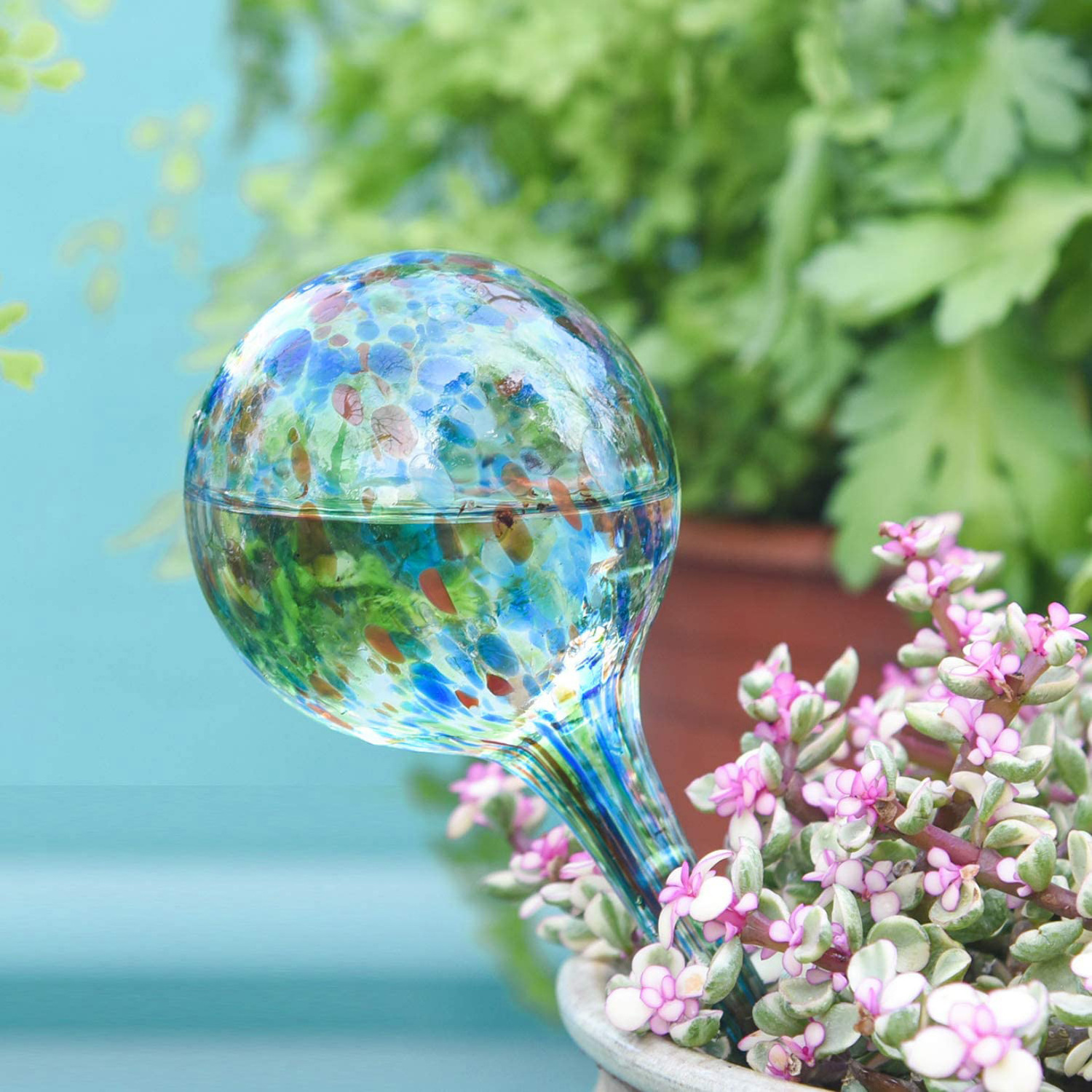 Glass Plant Watering Bulbs spikes self Watering Globes Garden Water drip Ball For Potted Plant aqua glob Eco-friendly