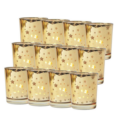 Home Decoration Popular Votive Glass Holder Votive Candle Holders Mercury Glass