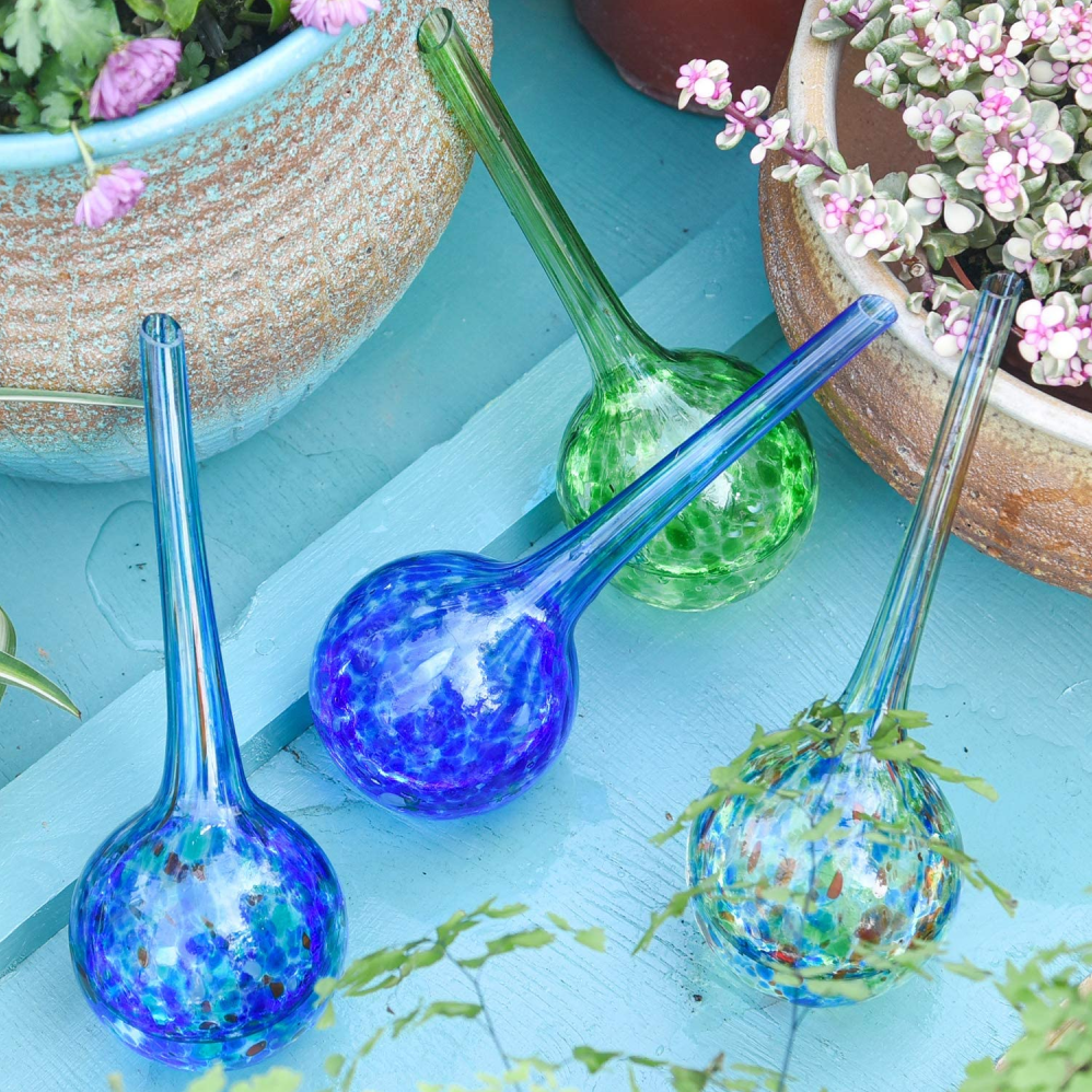 Glass Plant Watering Bulbs spikes self Watering Globes Garden Water drip Ball For Potted Plant aqua glob Eco-friendly