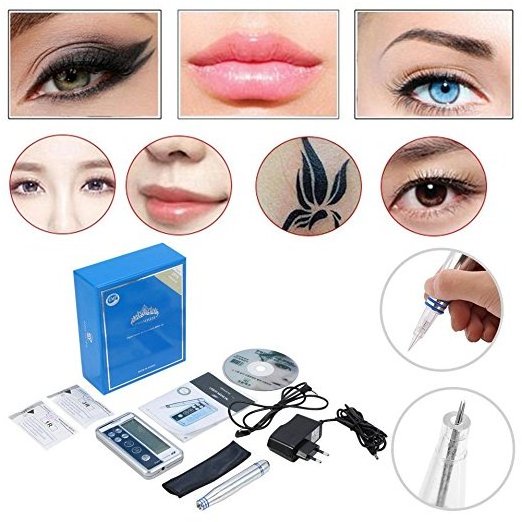 Eyebrow Lip Tattoo Pen with Needle Cartridge  Premium charmant tattoo machine microblading permanent makeup machine