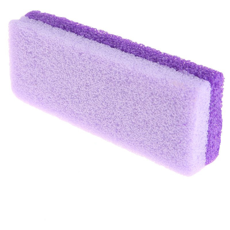 Wholesale Free Sample Disposable Mini Sponge Pumice Pad Stone Foot Scrubber For Spa Salon