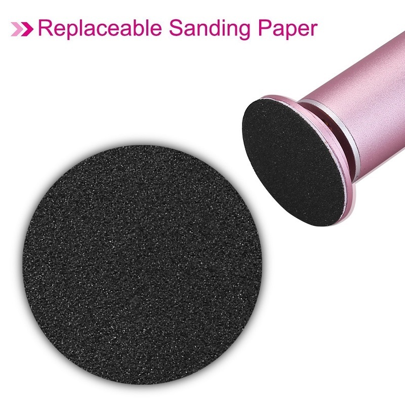 Direct Factory Supply 60pcs Replaceable Round  Disc Abrasive Sanding Sand Paper Foot Callus Remover