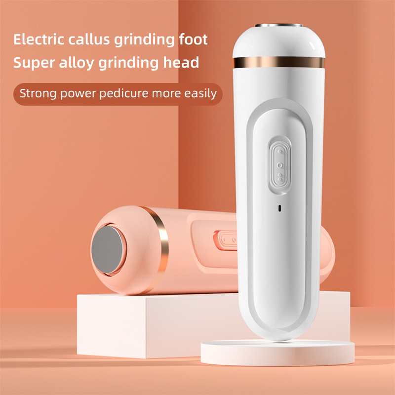 rechargeable electric foot grinder foot pedicure dead skin foot rasp heel grinder hands care tool portable