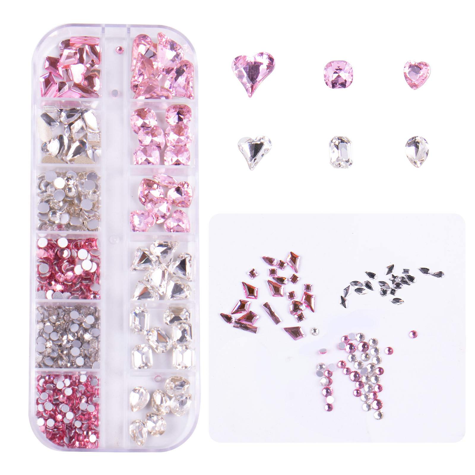 high quality glass swarovski crystals flat back for nails rhinestone stones