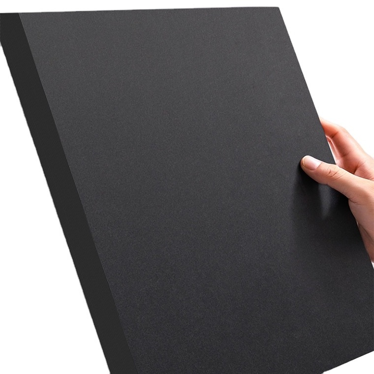 110gsm-160 gsm Weight Black Paper Board A4 Factory