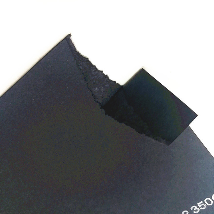 Recycled paper pulp matt black paper board 250gr 300gr 350gr black paper