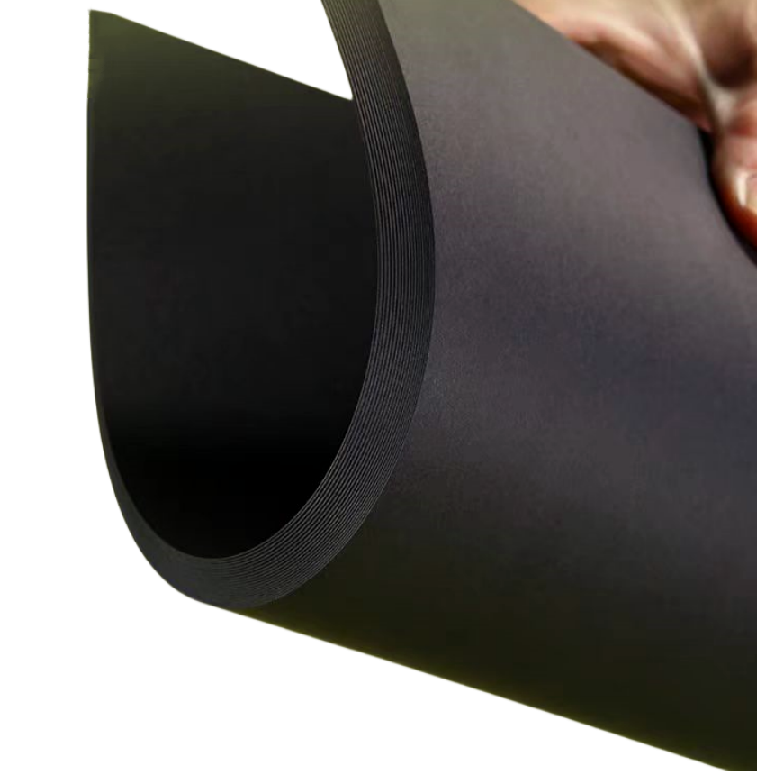 80-500gsm 550-1600gsm Uncoated Black Colored Board Paper Black Paper Factory