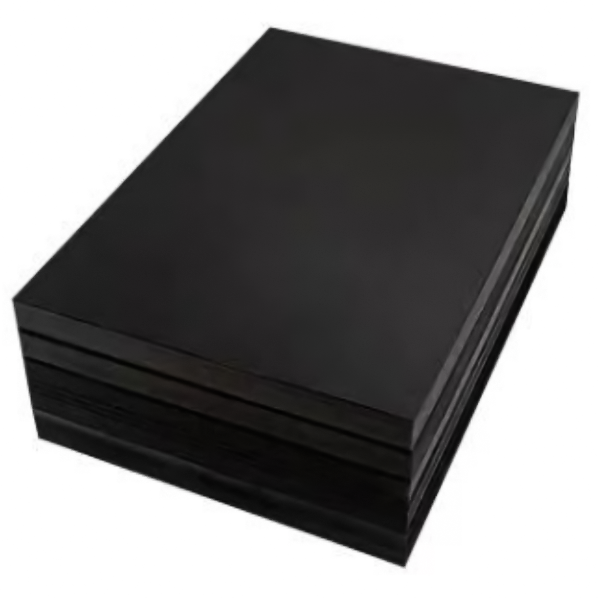 80-500gsm 550-1600gsm Uncoated Black Colored Board Paper Black Paper Factory