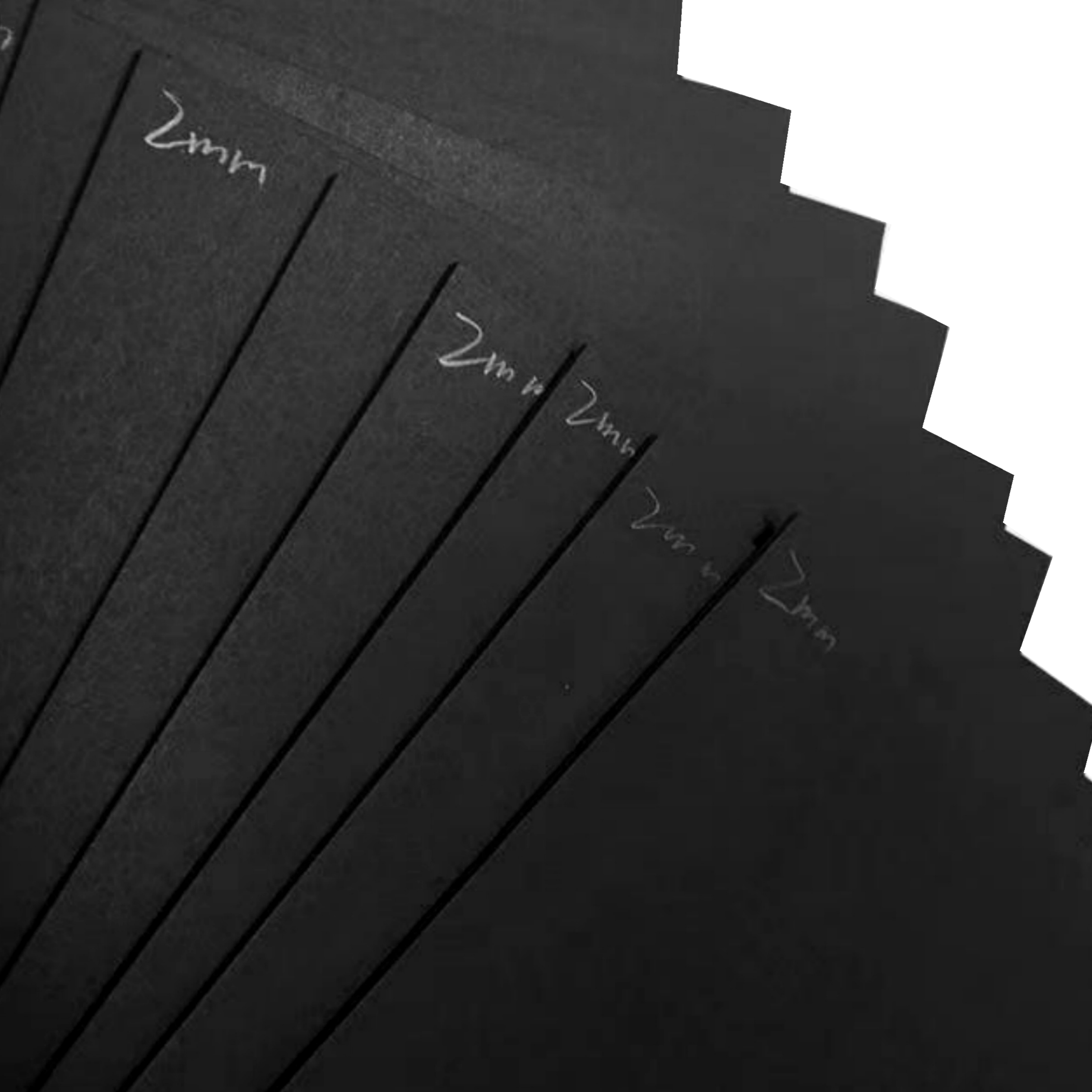 80-500gsm 550-1600gsm Uncoated Black Colored Board Paper Black Paper Factory