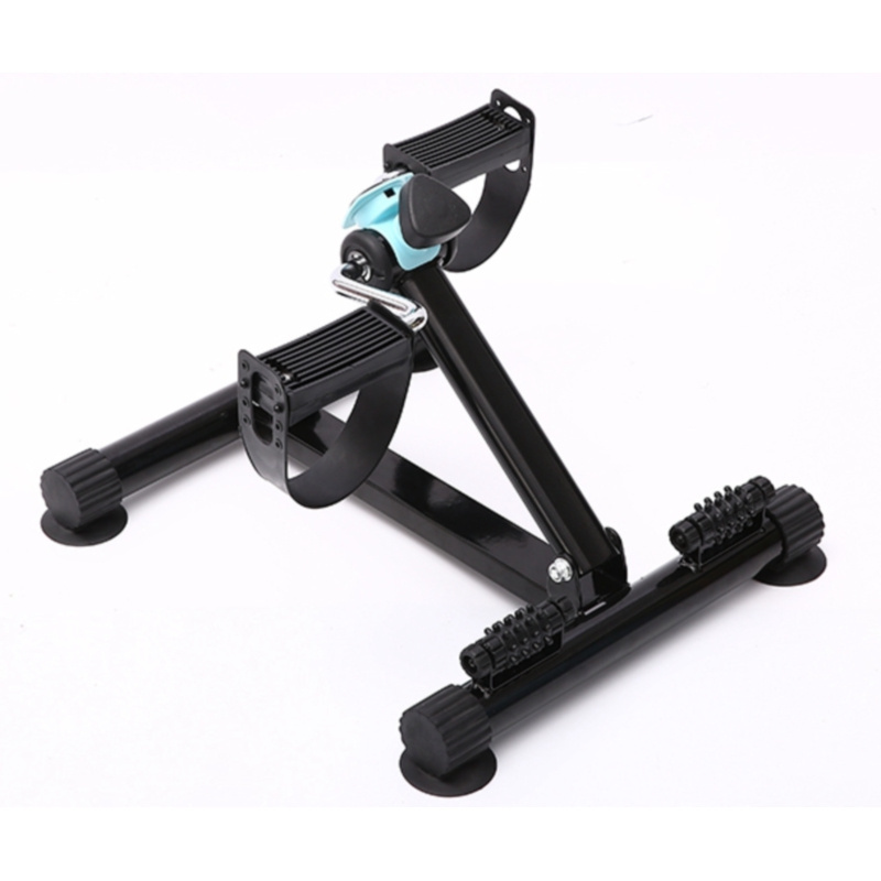 Indoor Gym Manual Medical Digital Foldable Under Desk Stationary Arms and Legs Crane Seated Pedal Exerciser Peddler Bike