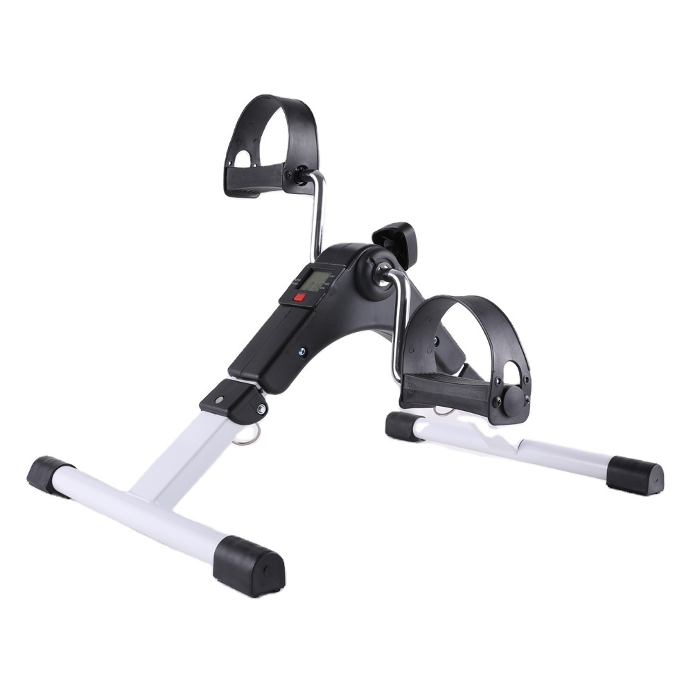 Folding Arm and Leg Active Foot Pedal Mini Crane Exercising Exercise Portable Home Rehabilitation Cycle Bike for Aged People