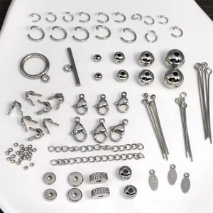 Jewelry Findings & Components stainless steel jewelry accessories beads for jewelry making lobster clasp charms for bracelets