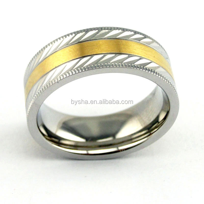 novelty designer stainless steel tyre mens ring the lord of ring