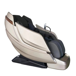 2023 Chair Massage Luxury Thai Stretch 4d Massage Chair Foot Spa Full Body Zero Gravity Air Pressure Dual Core Massage Chair