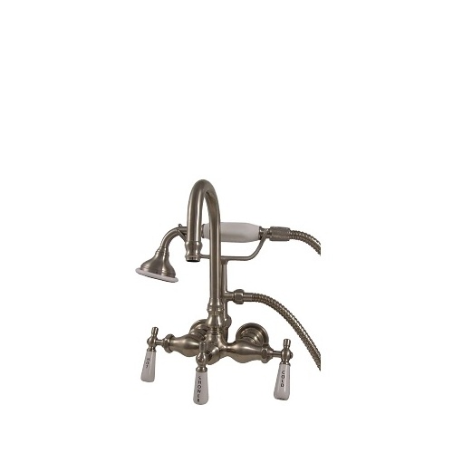 TF22742 mixer with handheld shower set bath bathtub artistic shower bathroom antique brass kitchen faucet