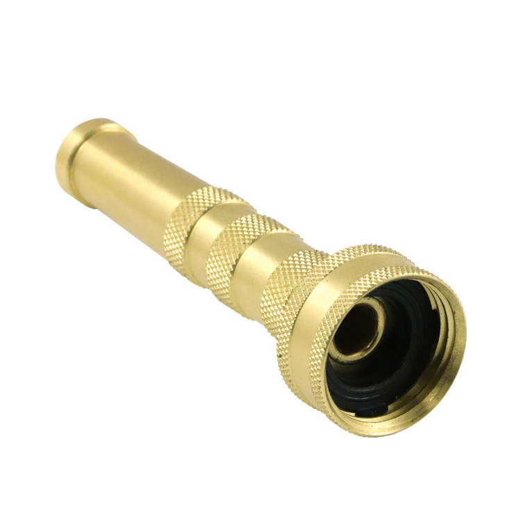 Byson PS20225 Garden BRASS ADJUSTABLE SPRAY HOSE NOZZLE for Car Wash Watering Flower