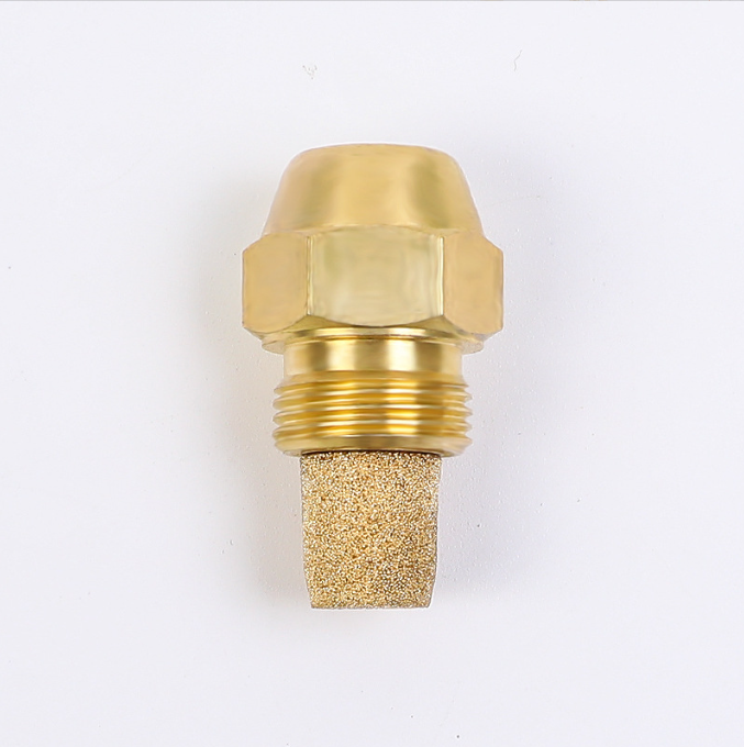 BYCO 40  60 80 degree brass waste fuel heavy oil burner nozzle for asphalt plant