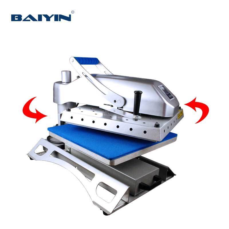 Popular Swing Away Heat Press Machine and Sublimation Printer/360 Degree Swinger Clamshell Heat Press