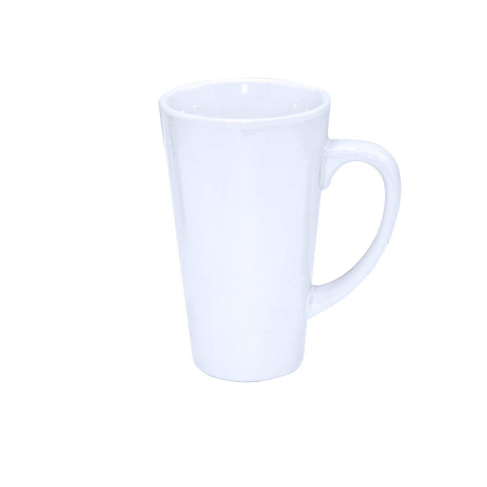 Baiyin Large Tall Mugs Sublimation Ceramic 17 oz Porcelain Mugs Coffee Ceramic Cups Blank Wholesale