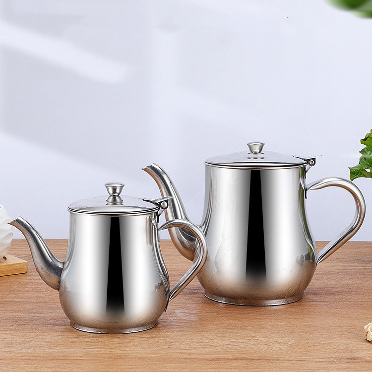 OLB003 Hot Sale Kitchen Supplies Stainless Steel Oil Storage Kettle with Filter Oil Leak Proof Container