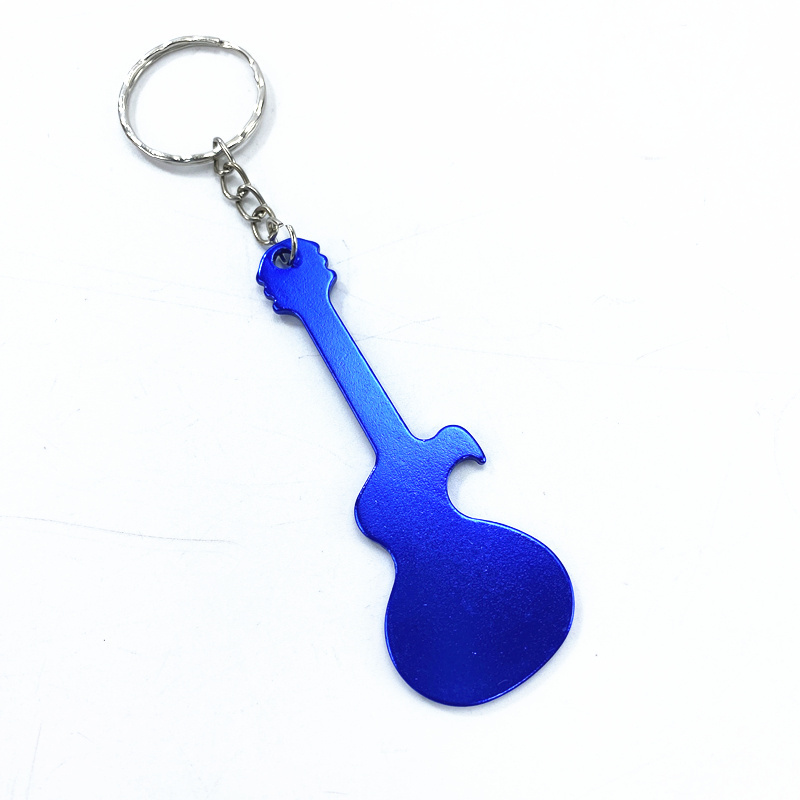 KBPN039 Creative Mini Guitar Promotion Gift Beer Key Ring Bottle Opener