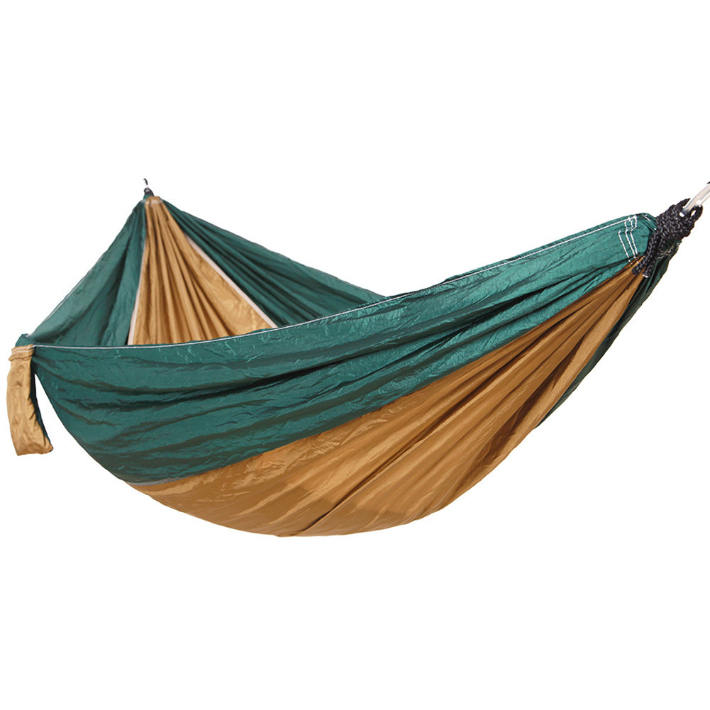 HAMK001 Factory Supply Customized Single Person Hammock Nylon Heavy Duty Camping Hammock