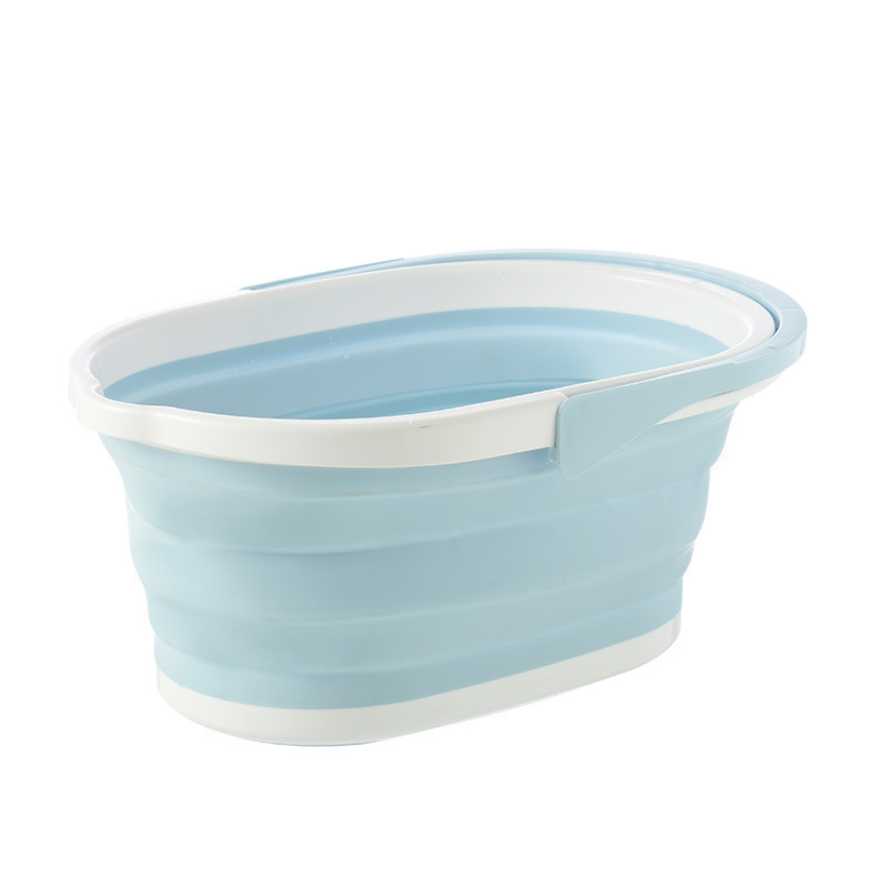 WAT010 15L Portable Washing Cleaning Foldable Water Bucket Collapsible Bucket for Garden Cleaning Mop