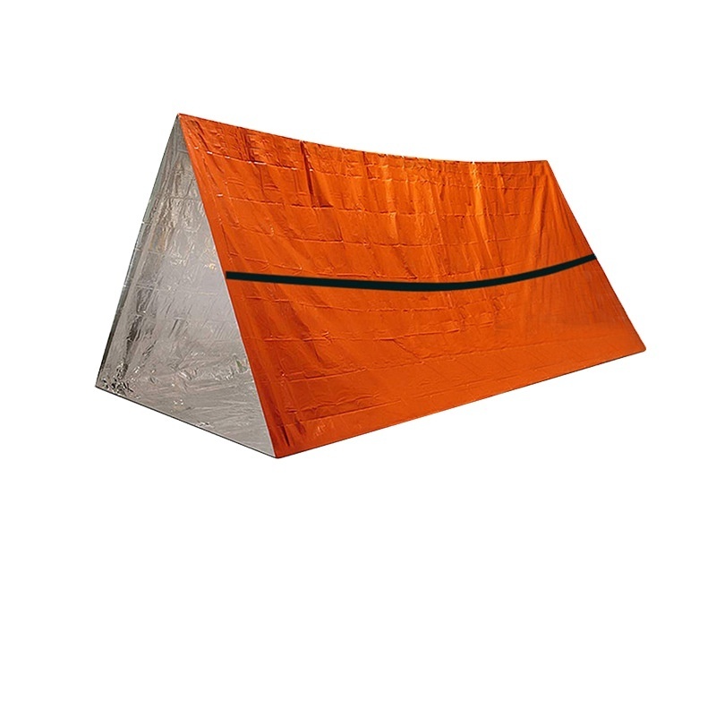 TNB029 Easy to Take Earthquake Relief PE Heat Reflect Emergency Tent for Keep Warm