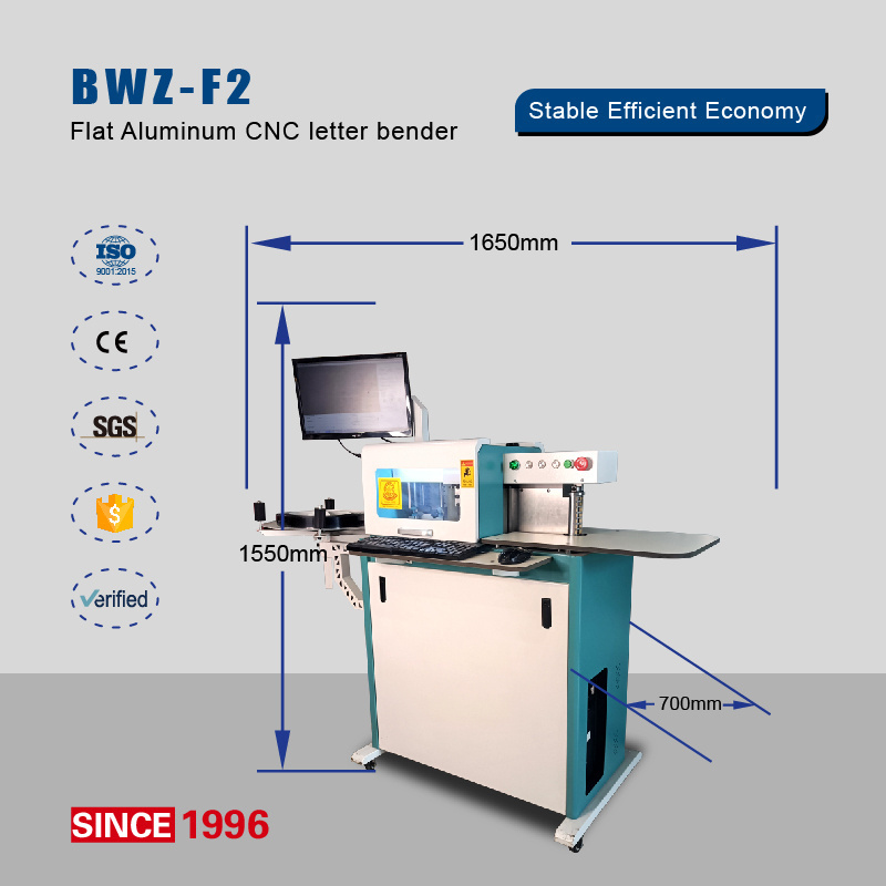 CNC bending machine for chanel letter aluminum coil making signs light box channel letter bending machine