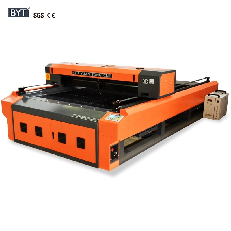 Byt Cnc Factory Non-Metal Laser Cutting Machine Metal Cutter 1325 1530 2040 2060 Laser Head Hybrid Cutting Laser